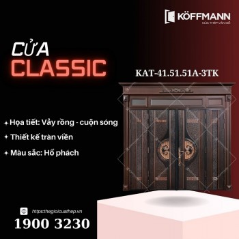 Cửa Classic KAT-41.51.51A-3TK