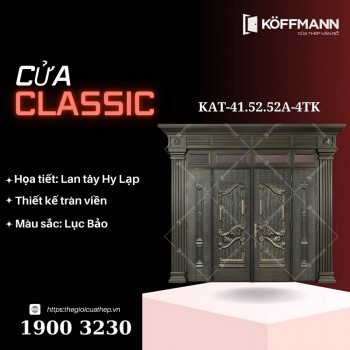 Cửa Classic KAT-41.52.52A-4TK