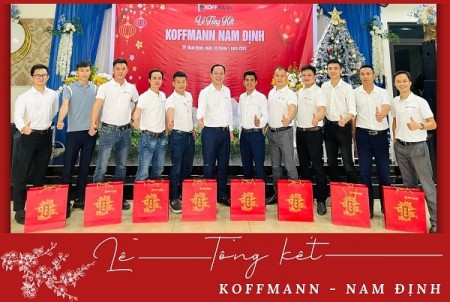 Koffamnn tổ chức buổi lễ tổng kết năm 2023 tại Tỉnh Nam Định