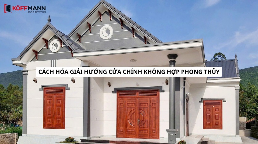 cach hoa giai huong cua chinh khong hop phong thuy