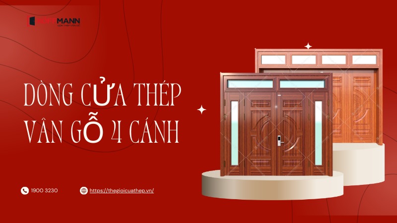 dong cua thep van go 4 canh