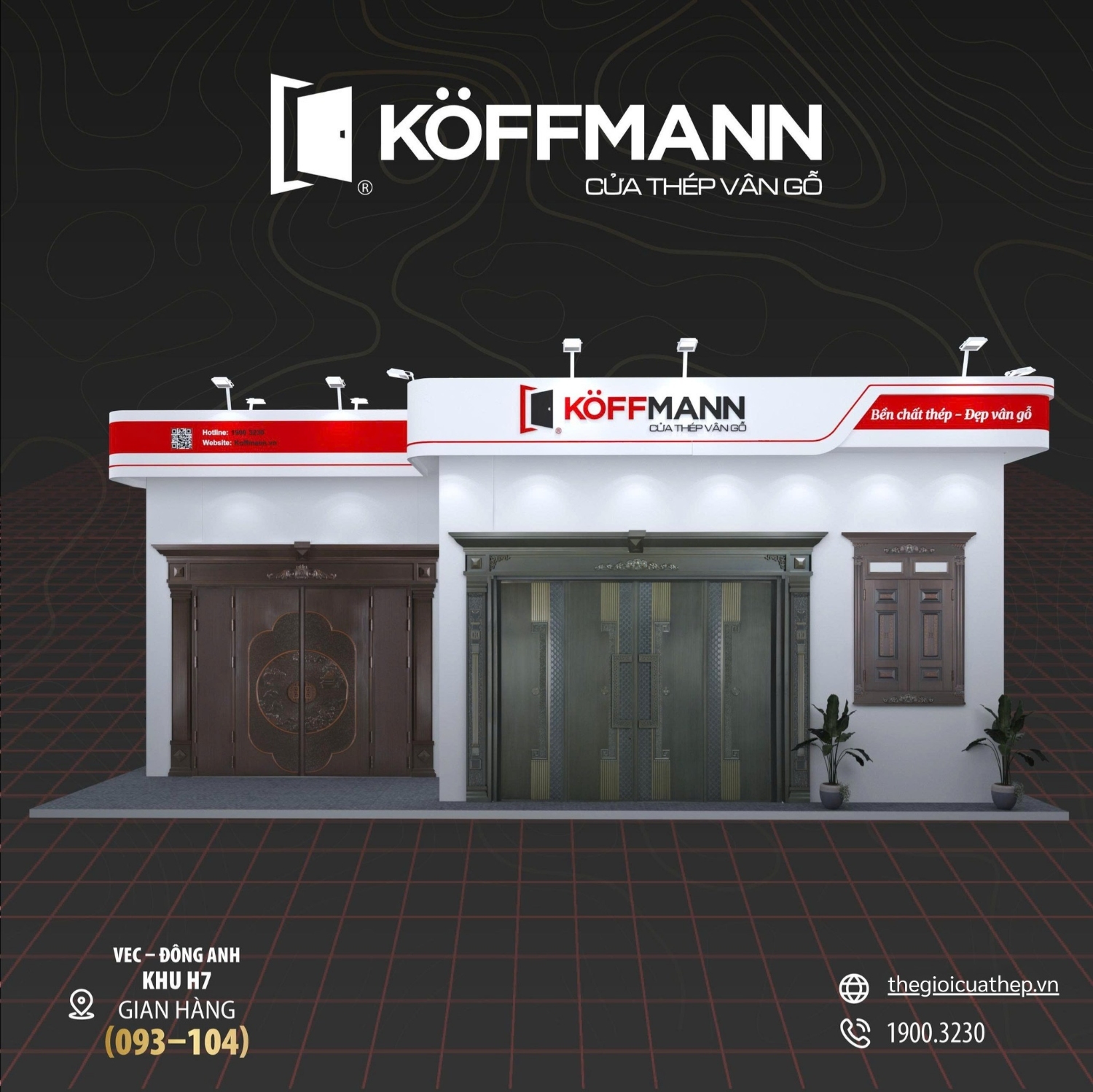 gian hang koffmann vietbuild ha noi nam 2026
