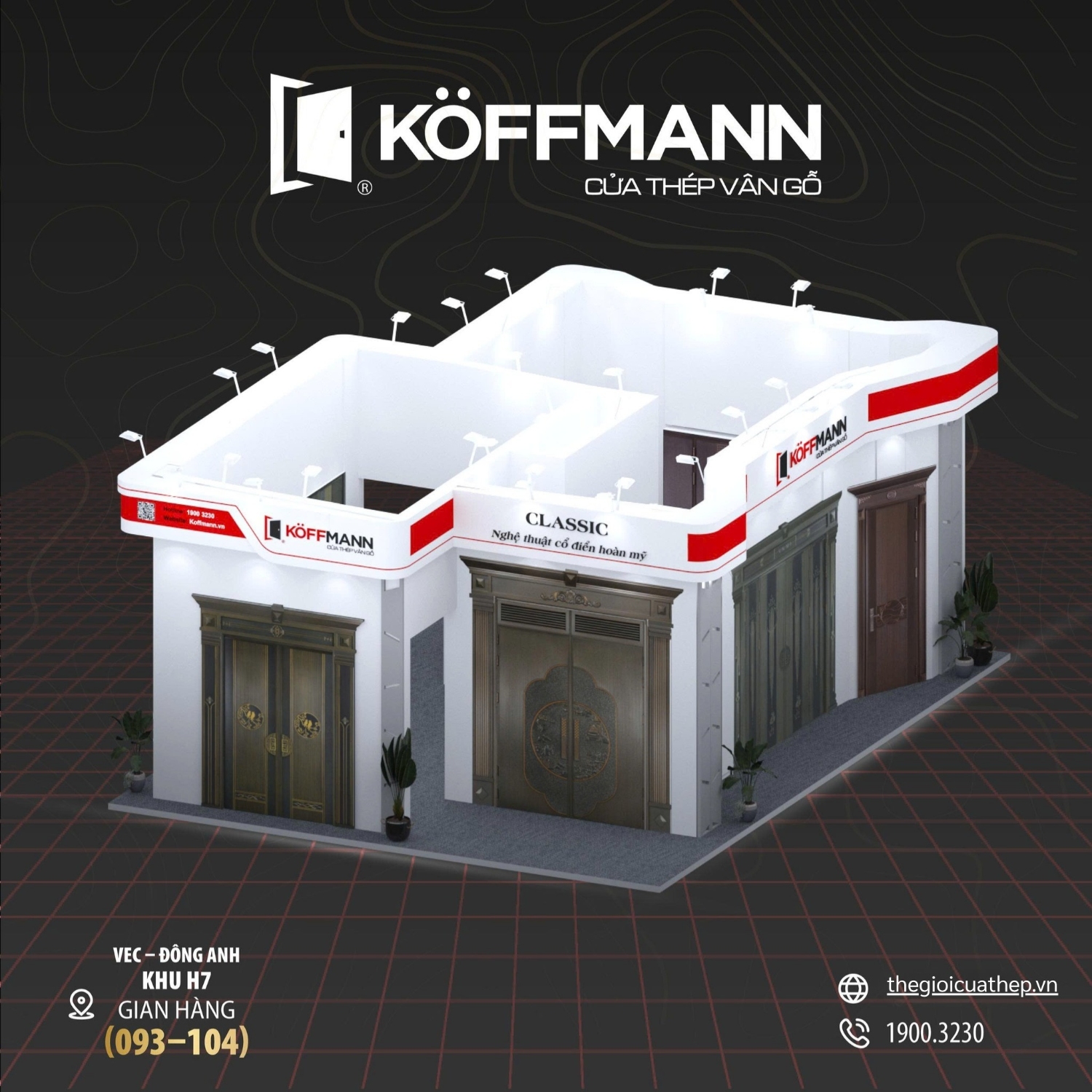 gian hang koffmann vietbuild tai ha noi nam 2026