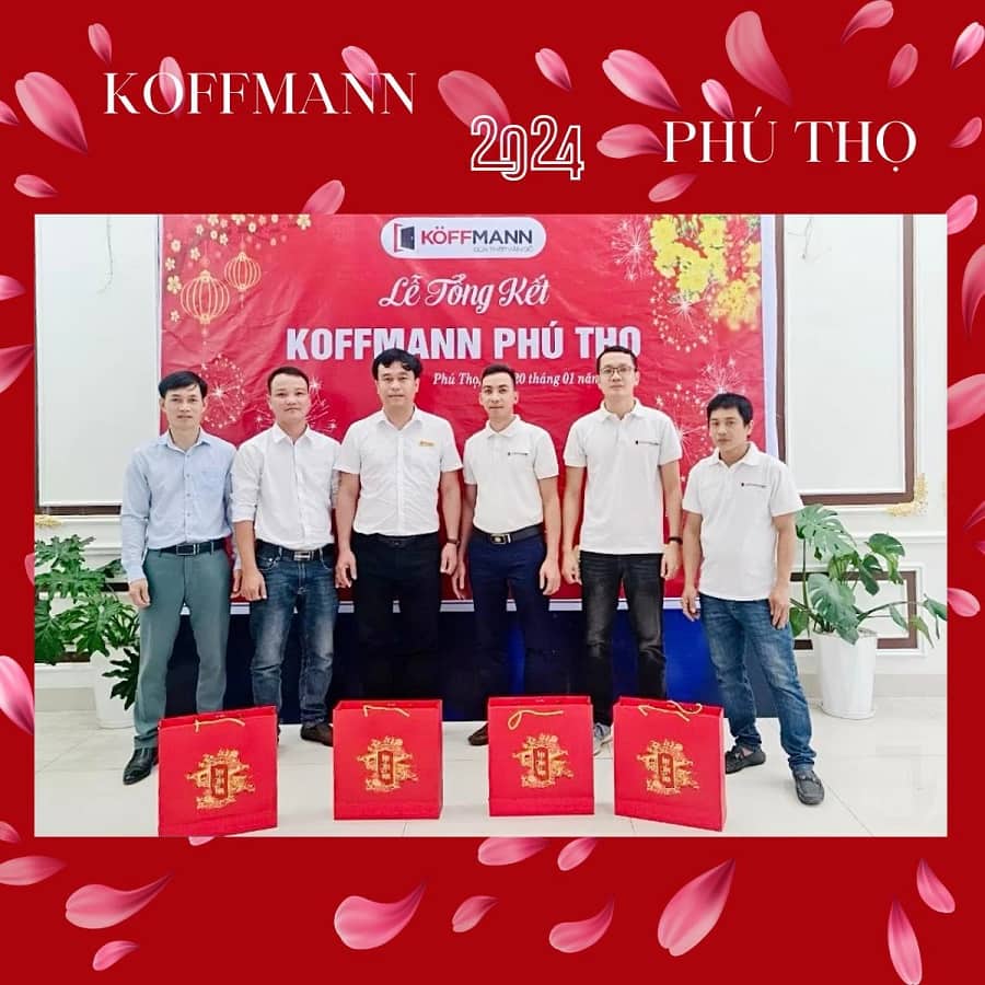 Koffmann tổ chức buổi lễ tổng kết 2023 đại lý khu vực Phú Thọ