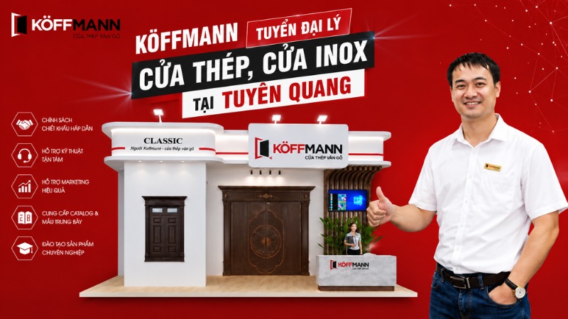 koffmann tuyen dai ly kinh doanh cua thep cua inox tai tuyen quang