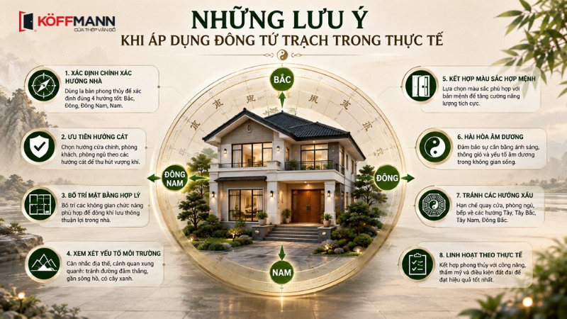 nhung luu y khi ap dung dong tu trach trong thuc te
