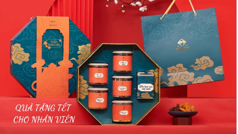 qua tang tet cho nhan vien