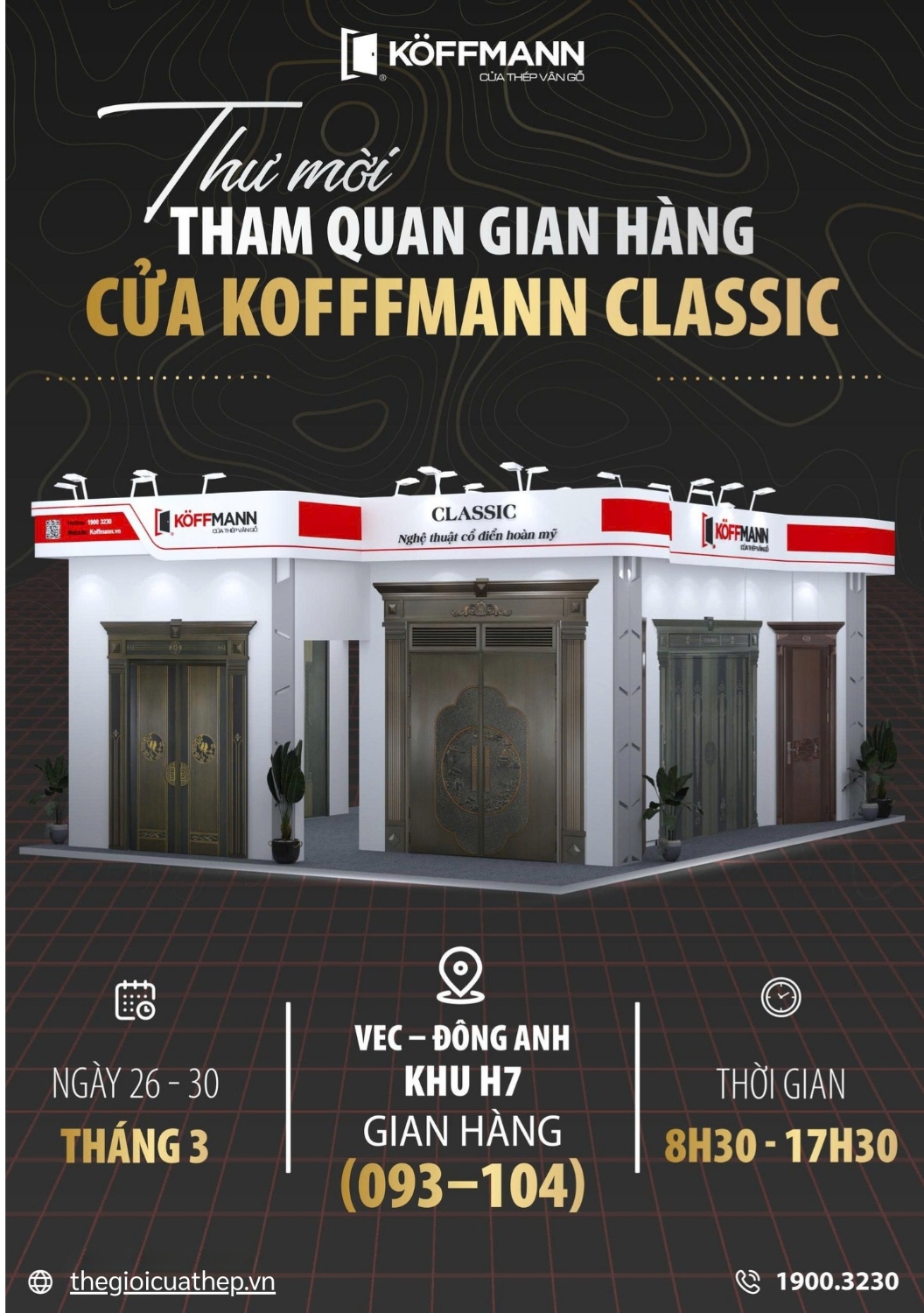 tham quan gian hang koffmann vietbuild ha noi 2026
