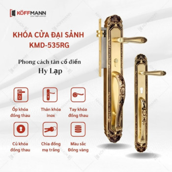 Khóa cửa đại sảnh KMD-535RG