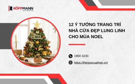 12 ý tưởng trang trí nhà cửa đẹp lung linh cho mùa Noel