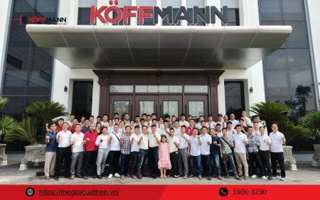 KOFFMANN tổ chức chương trình tham quan nhà máy và tìm hiểu sản phẩm