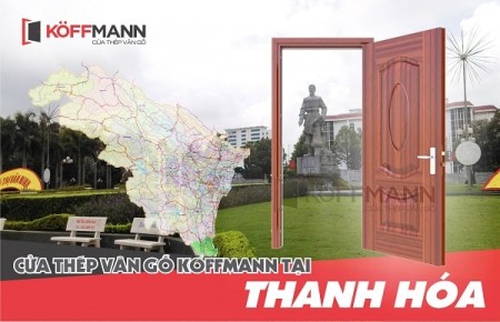 Tư vấn lắp đặt cửa thép vân gỗ tại Thanh Hóa