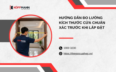 Hướng dẫn đo lường kích thước cửa chuẩn xác trước khi lắp đặt
