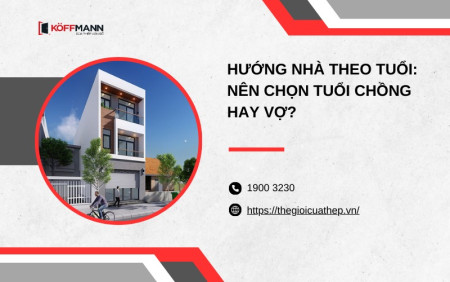Hướng nhà theo tuổi