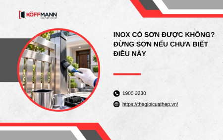 Inox có sơn được không? Đừng sơn nếu chưa biết điều này
