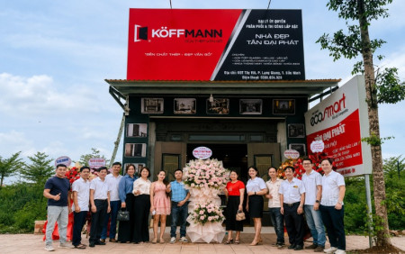 koffmann chúc mừng khai trương đại lý tân đại phát