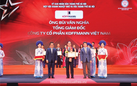 koffmann ghi dấu ấn tại lễ tôn vinh doanh nhân – doanh nghiệp thăng long 2025
