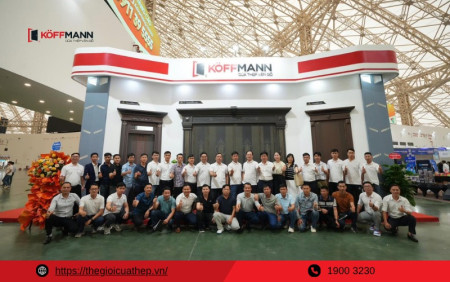 KOFFMANN KHẲNG ĐỊNH VỊ THẾ VỚI CỬA THÉP VÀ CỬA INOX TẠI VIETBUILD 2026