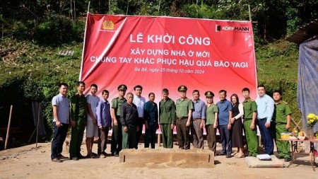 koffmann khoi cong nha o cho cac ho dan thiet hai sau bao