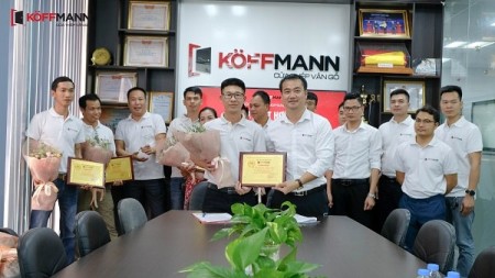 Koffmann ký hợp đồng với đại lý khu vực Hà Nội