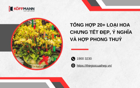 20+ loại hoa chưng Tết đẹp, ý nghĩa
