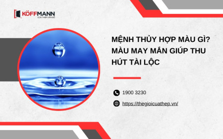 Mệnh Thủy hợp màu gì