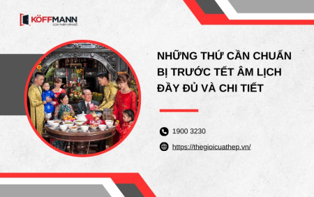 Những thứ cần chuẩn bị trước Tết âm lịch