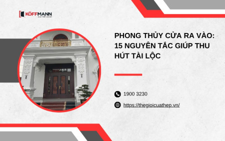 Phong thủy cửa ra vào
