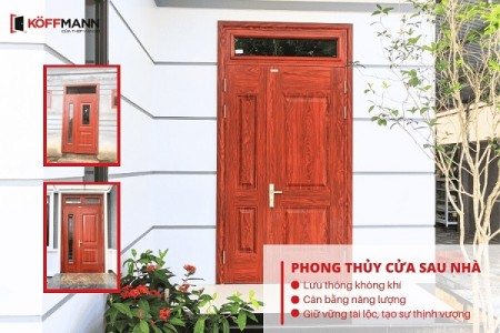 Phong thủy cửa sau nhà: Đại kỵ và cách hóa giải đúng chuẩn