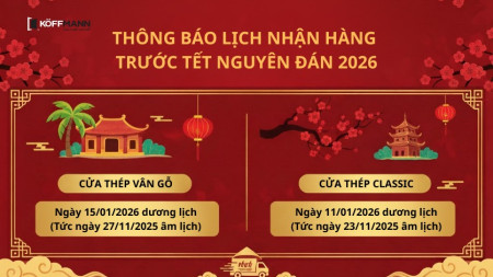 thông báo lịch nhận hàng trước Tết Nguyên Đán 2026