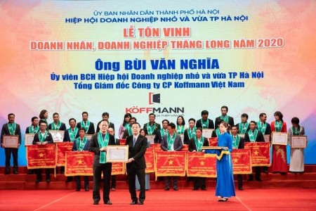 KOFFMANN Việt Nam - Được tôn vinh tại Đêm doanh nghiệp 2020