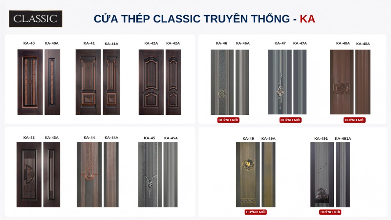 bo suu tap huynh classic da dang cho nhieu phong cach kien truc