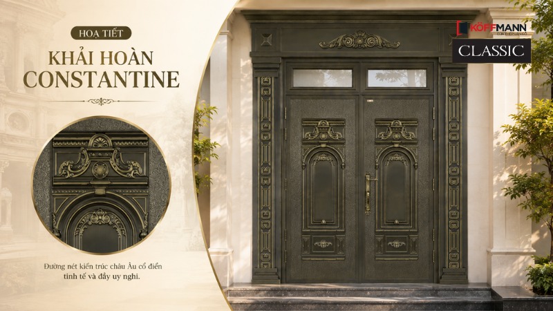 hoa tiet khai hoan constantine dau an co dien day cuon hut