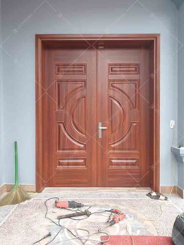 Các loại kích thước cửa thép vân gỗ tiêu chuẩn