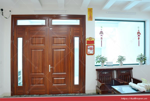 Tuyển đại lý cửa thép vân gỗ Koffmann tại Uông Bí