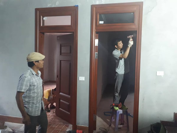 Koffmann chuyên lắp đặt cửa thép vân gỗ uy tín tại Nam Định