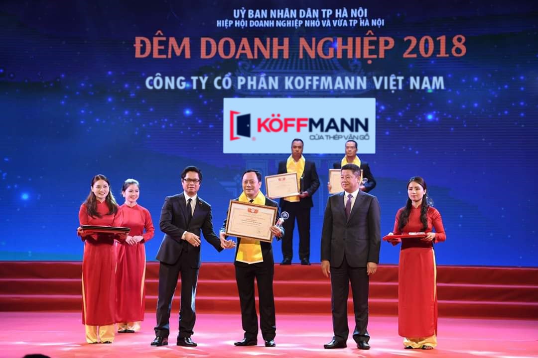 Koffmann vinh dự là nhà tài trợ tại Đêm doanh nghiệp 2018