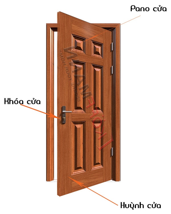 Huỳnh cửa thép là gì? Pano cửa thép vân gỗ là gì?