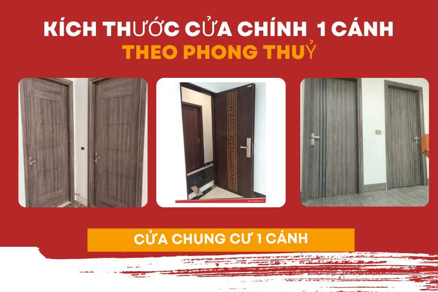kich thuoc cua chinh 1 canh theo phong thuy