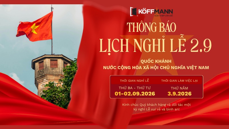 koffmann thong bao lich nghi quoc khanh 2 9 2026
