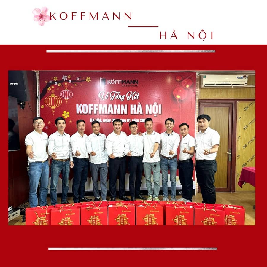 Koffmann tổ chức lễ tổng kết cuối năm 2023 hệ thống đại lý Hà Nội