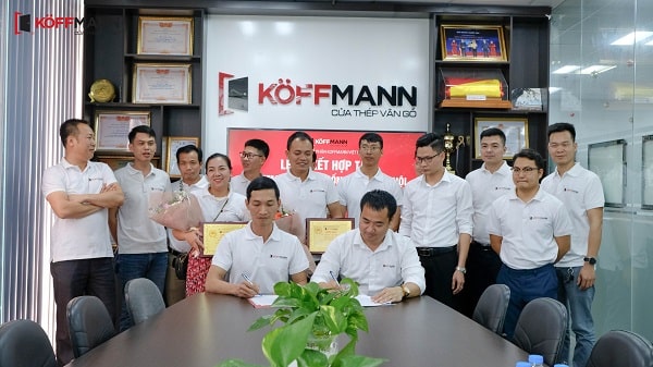 Koffmann ký hợp đồng với đại lý khu vực Hà Nội 