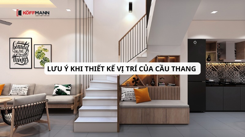 luu y quan trong khi thiet ke vi tri cua cau thang theo phong thuy