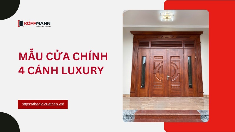 mau cua chinh 4 canh luxury