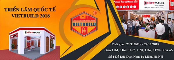 Thư mời tham dự triển lãm Vietbuild Hà Nội tháng 11/2018